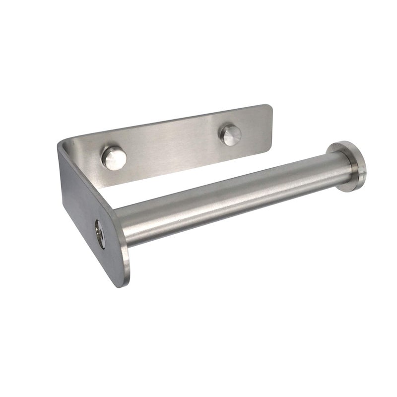 Lofekea Wall Mount Toilet Paper Holder Stainless Steel Tissue Paper Roll Towel Holder Rustproof Brushed Finish - Image 1